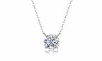 The Solitaire — Moissanite Necklace