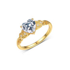 The Heart — Gold Ring