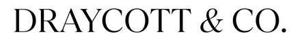 Draycott & Co wordmark logo, black