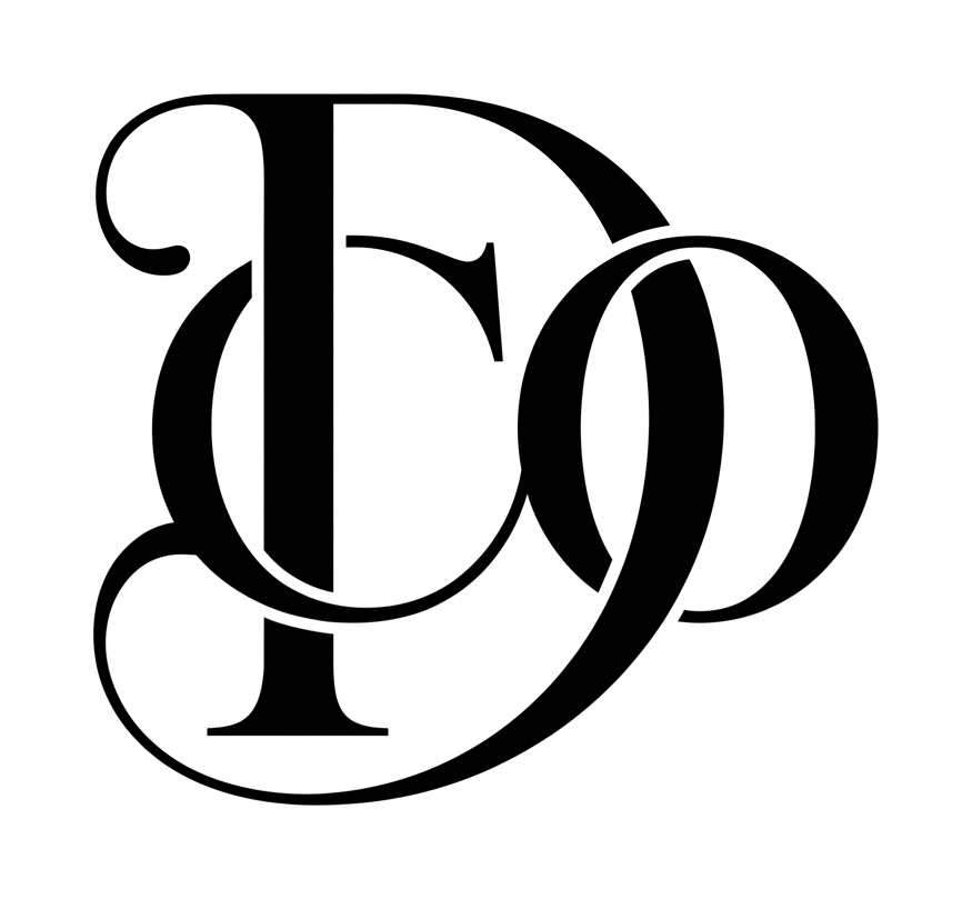 Draycott & Co monogram only, variant 2, black