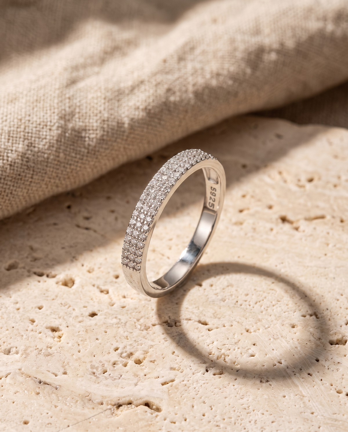 Whisper Moissanite Ring view 4
