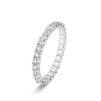 Stackable Moissanite Eternity Ring
