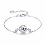 The Sunflower — CZ Bracelet
