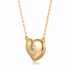 The Heart — Gold Pendant Necklace