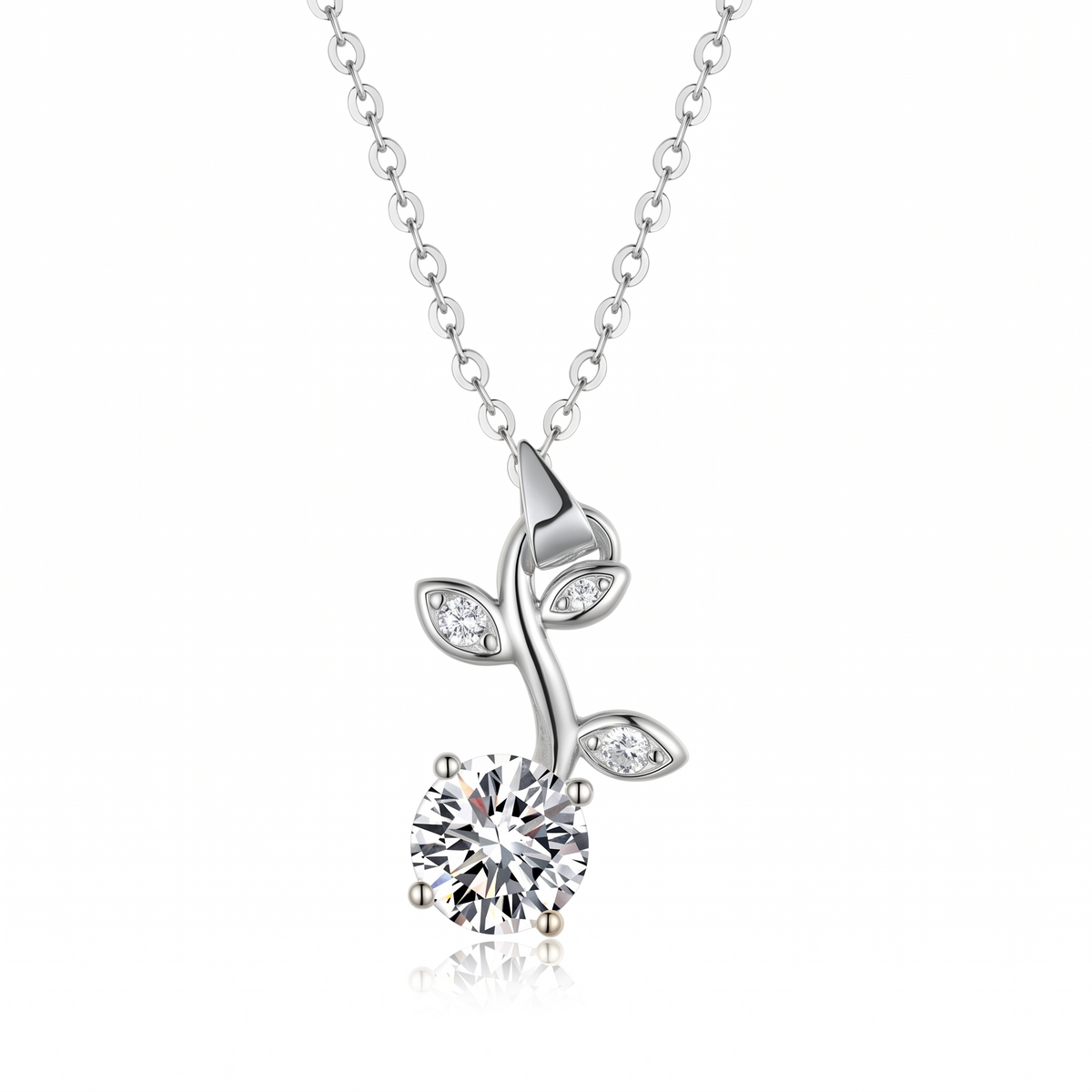 The Branch — Silver Necklace