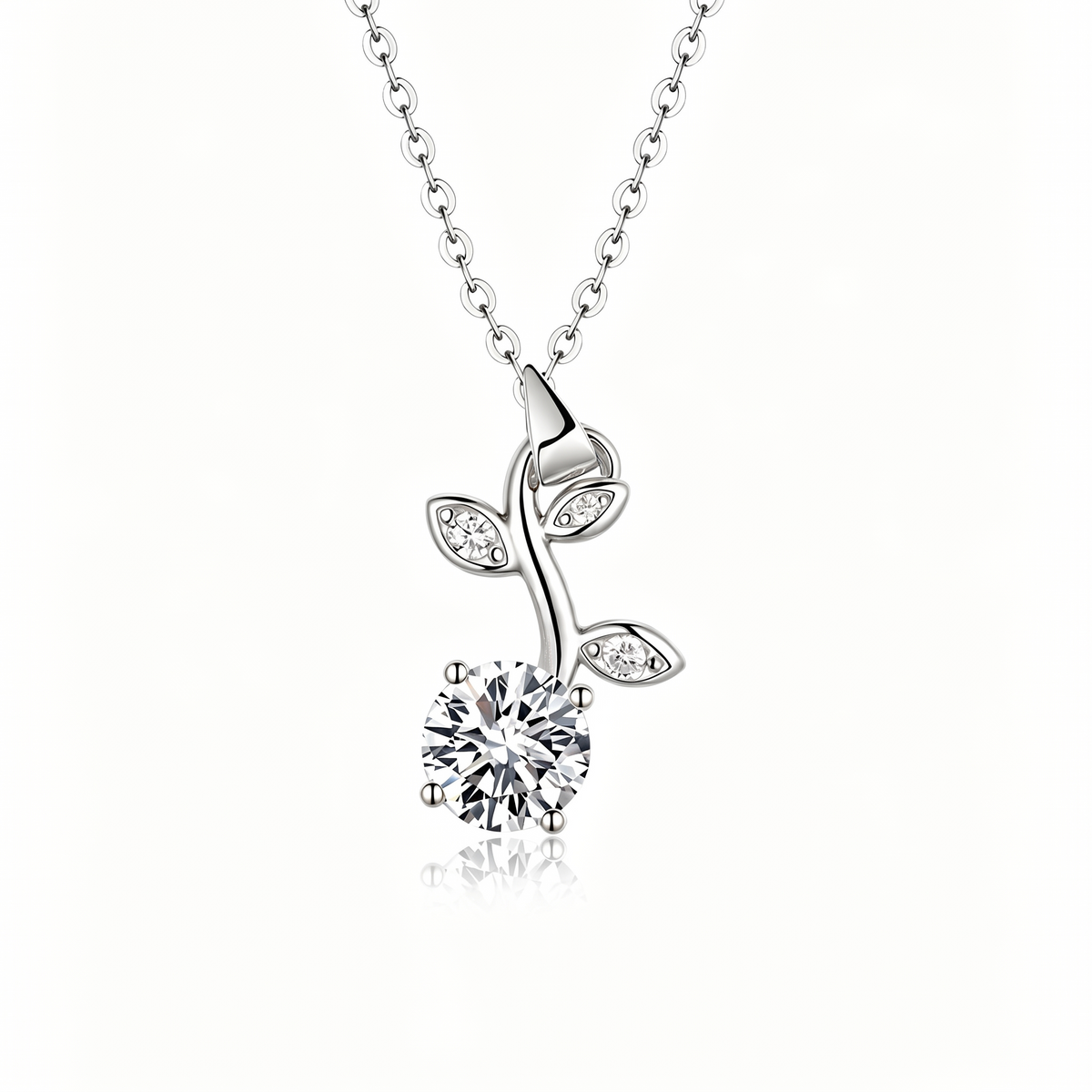 The Branch — Silver Necklace