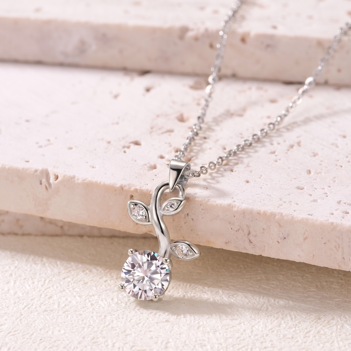 The Branch — Silver Necklace